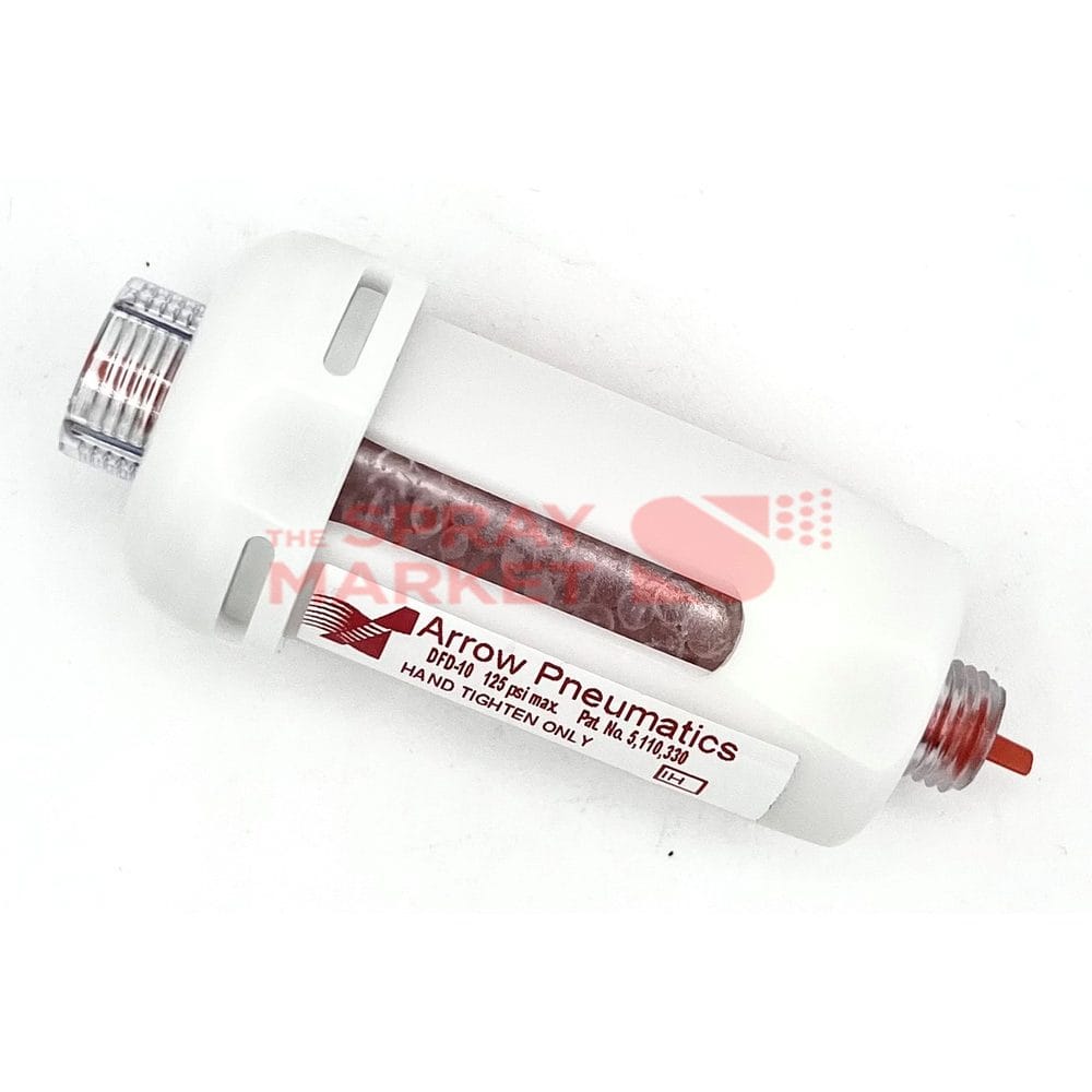 Pneumatic spray valve with adjustable control for industrial use.