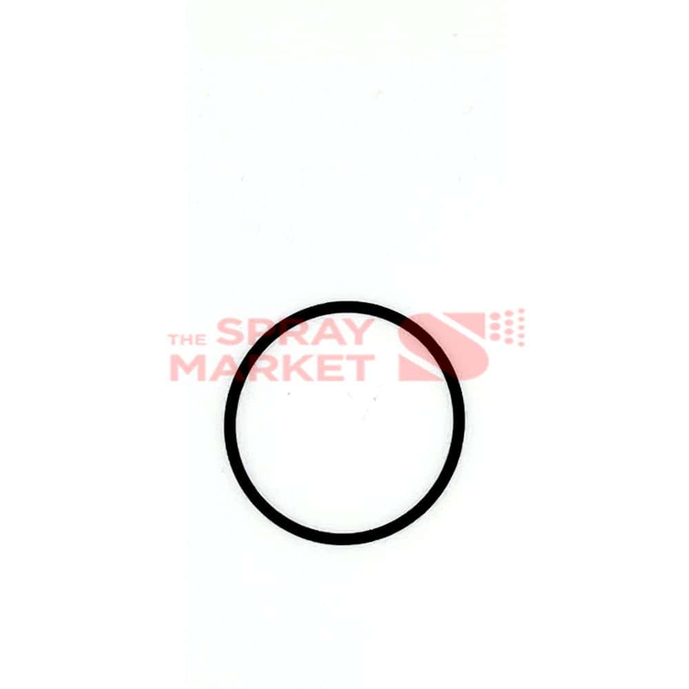 Black O-ring seal on white background with The Spray Market logo.