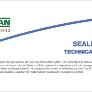 Sealection NM spray foam insulation for energy efficiency and building comfort.