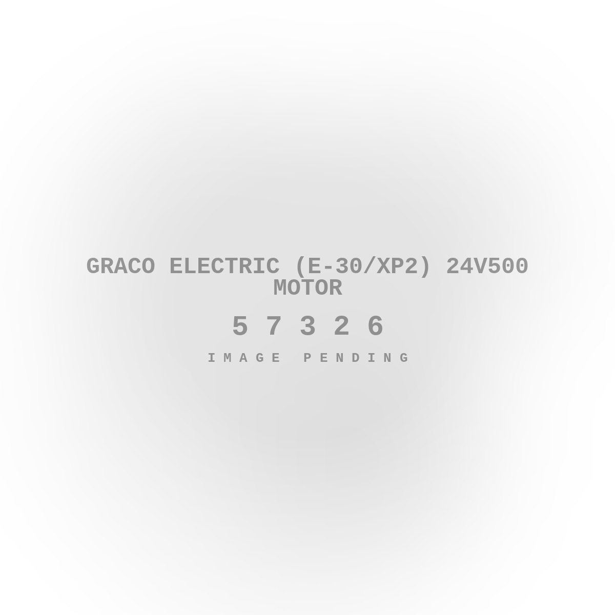 Graco Electric (E-30/XP2) 24V500 Motor