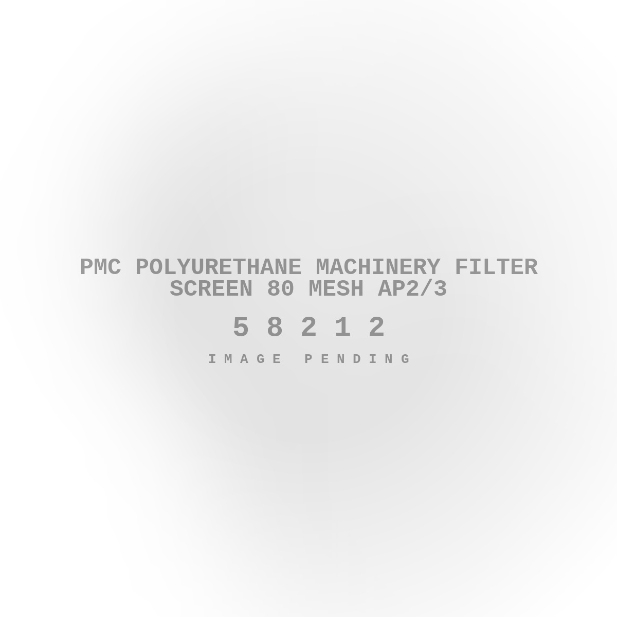 PMC Polyurethane Machinery Filter Screen 80 Mesh AP2/3