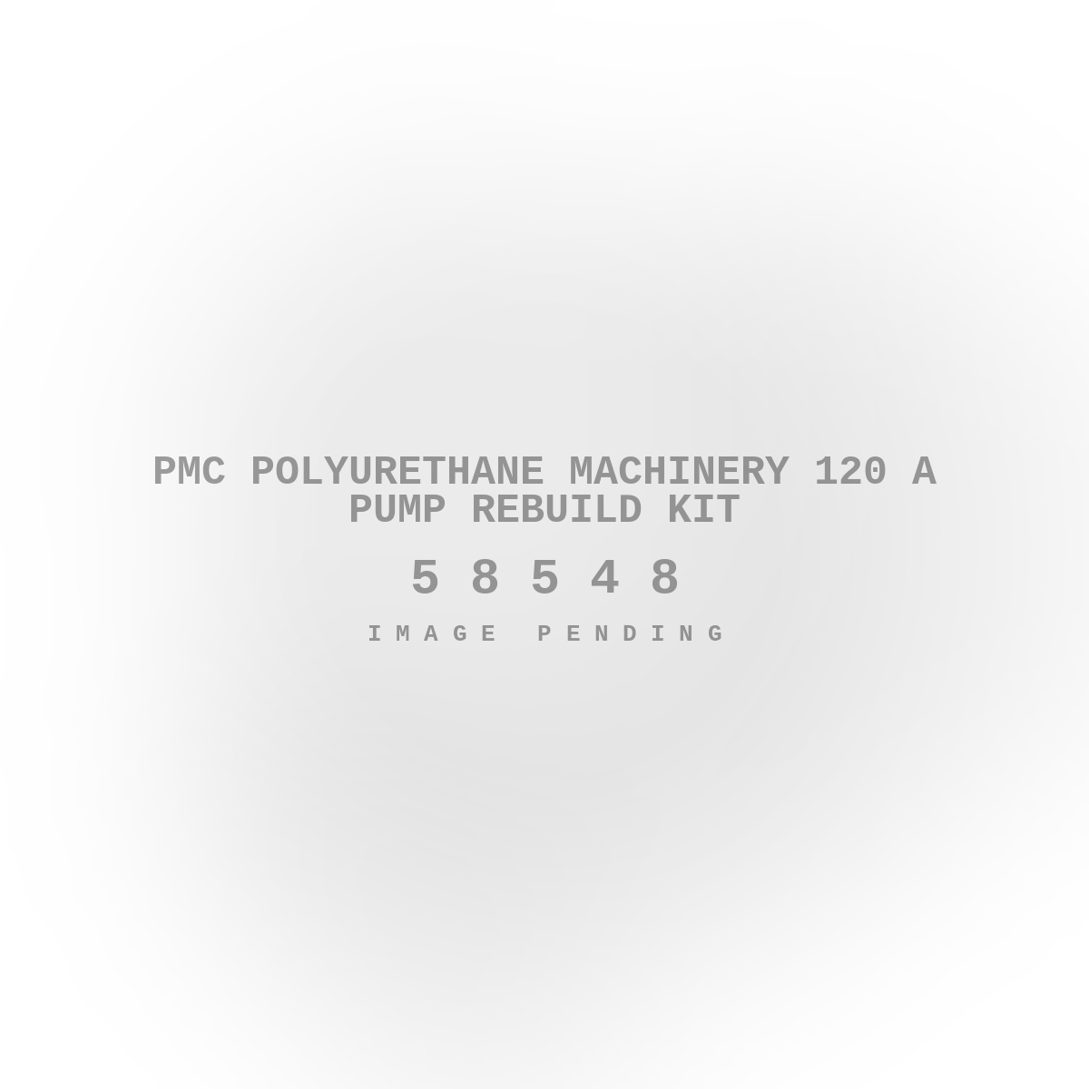 PMC Polyurethane Machinery 120 A Pump Rebuild Kit