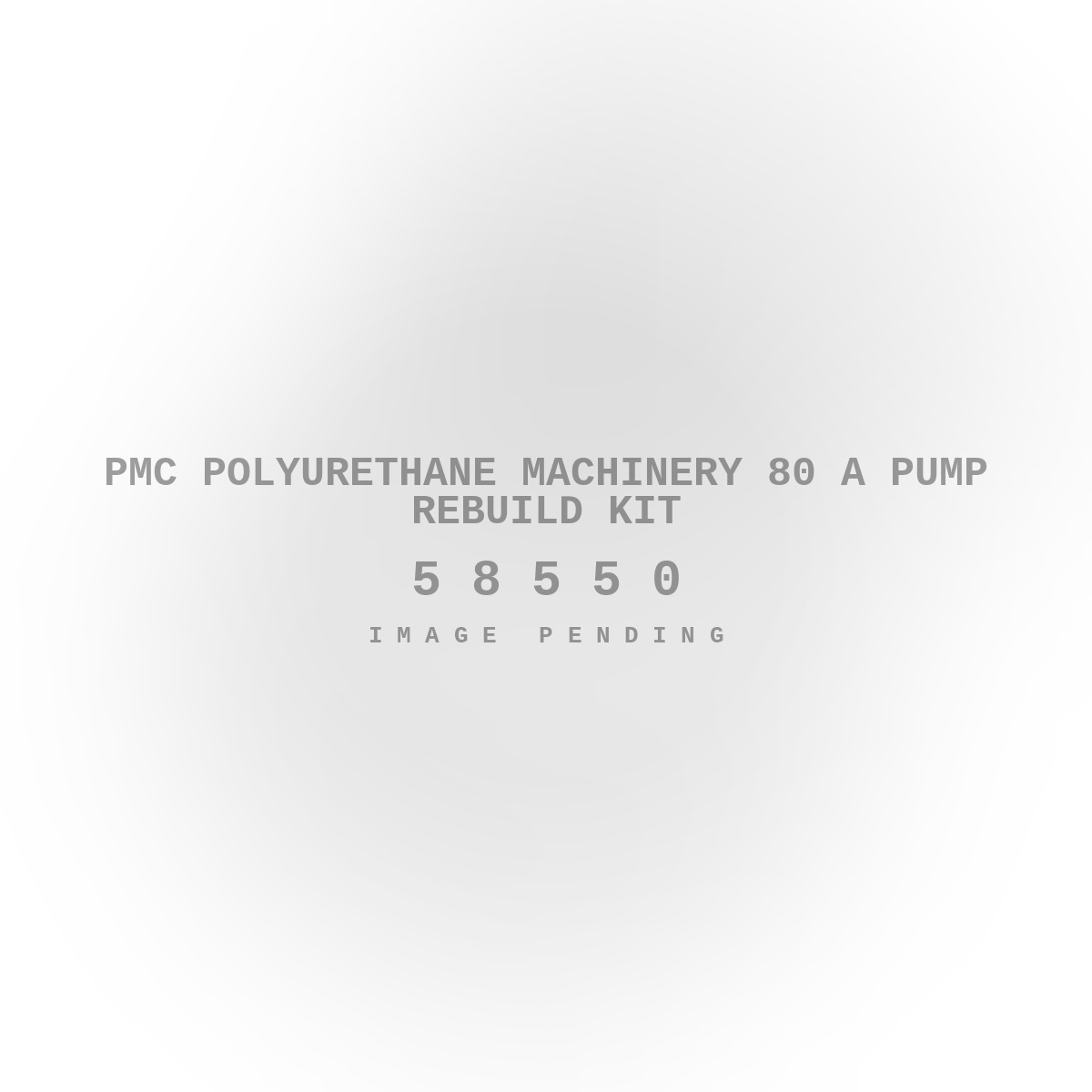 PMC Polyurethane Machinery 80 A Pump Rebuild Kit