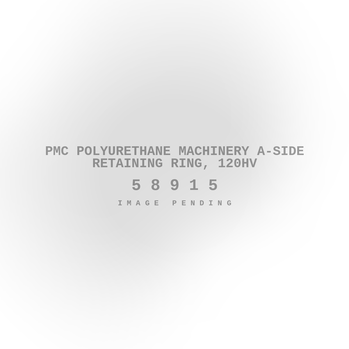 PMC Polyurethane Machinery A-Side Retaining Ring, 120HV