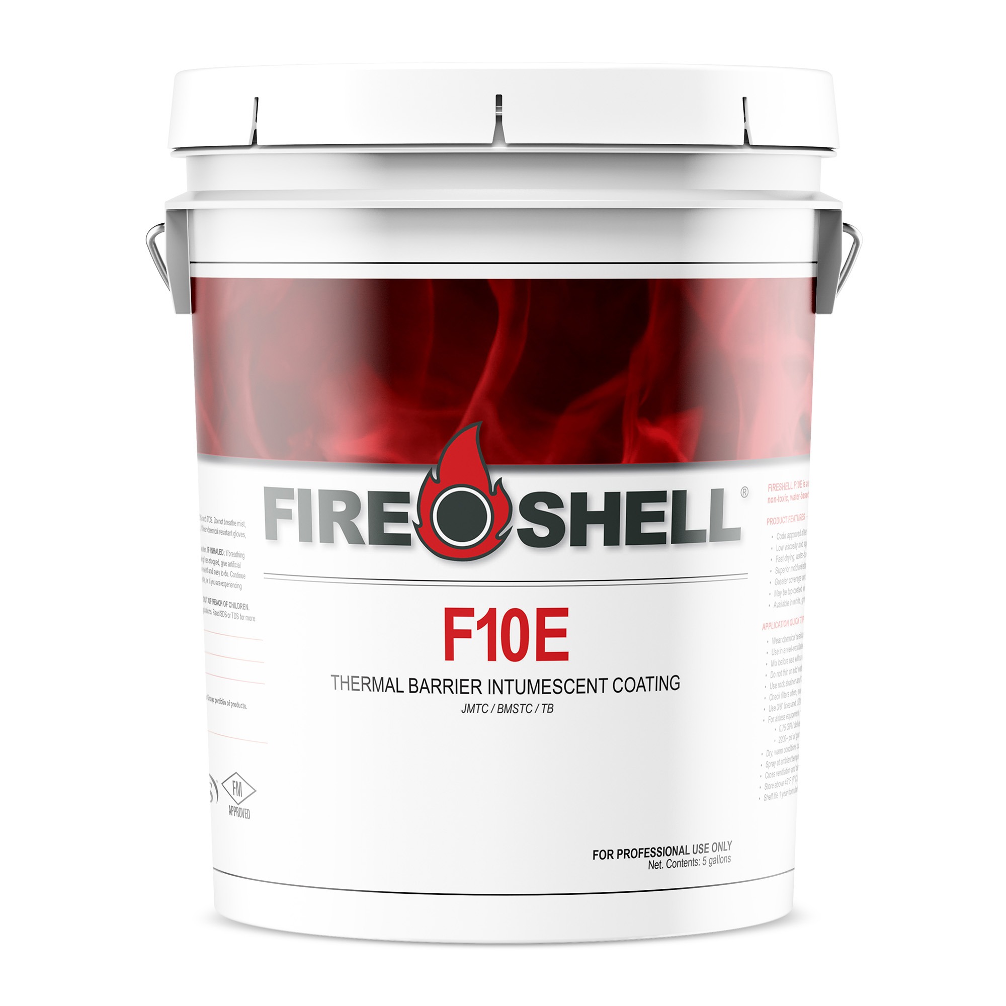 ICP Building Solutions Group F10E-Fireshell Intumescent Coating Black/Charcoal