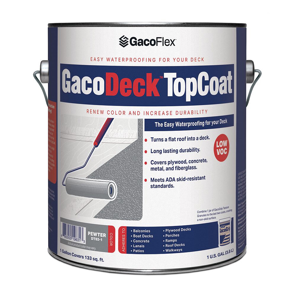 Gaco Deck Top Coat - Pewter Gal