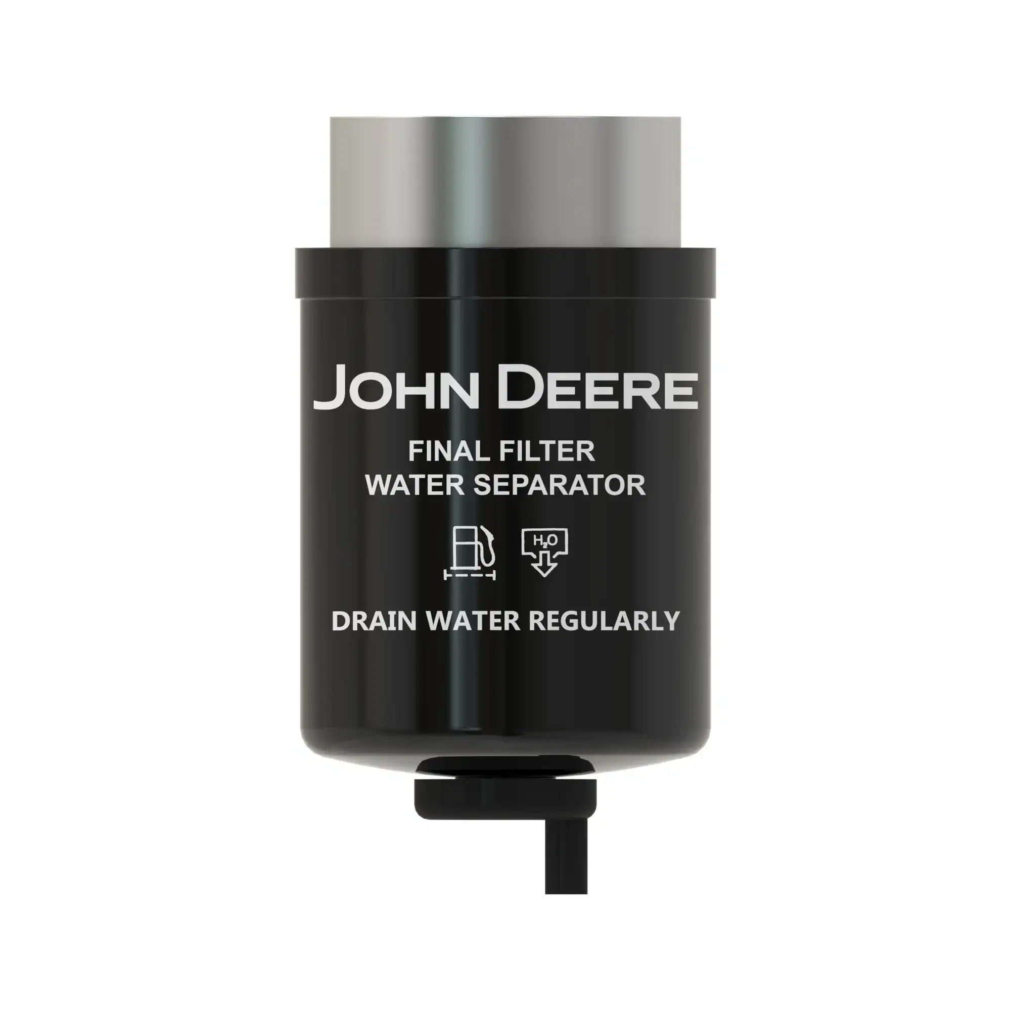 John Deere final water separator filter for fuel systems.
