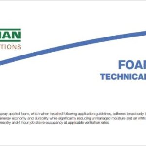 FoamLok 500 open cell spray foam technical data sheet for insulation.