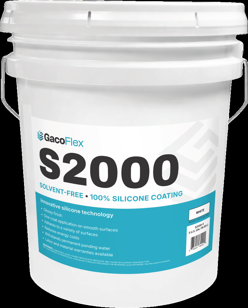 GacoFlex S2000 Solvent-Free 100% Silicone Coating pail