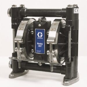Husky 307 pump for spray products with durable construction and metal components.