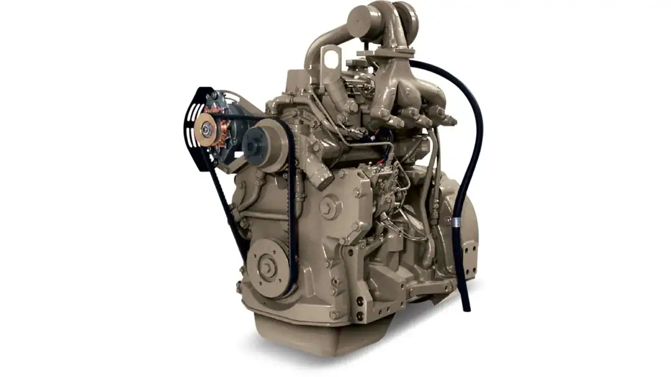 John Deere 30kW diesel engine for industrial power applications.