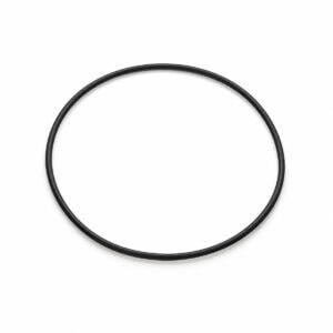 Black rubber O-ring packing for spray equipment sealing.