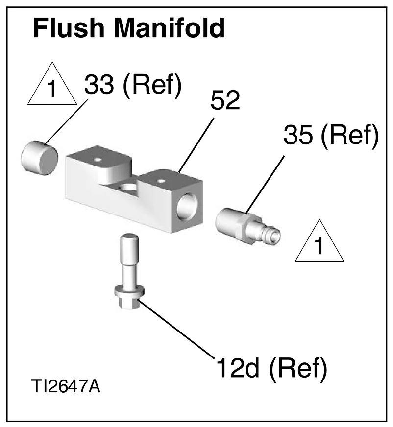 Flush Manifold detail drawing