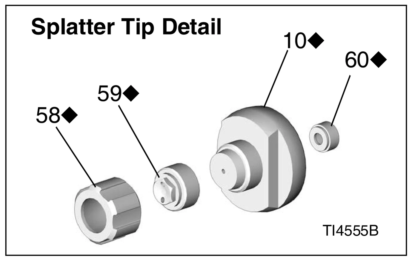 Splatter Tip detail drawing