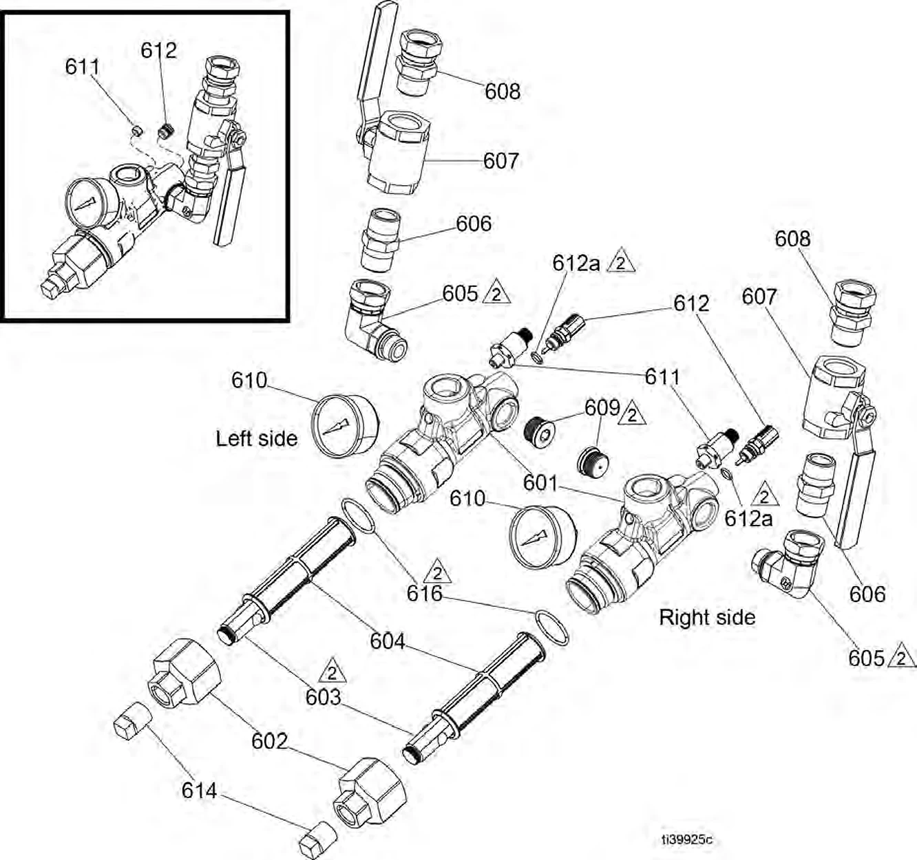 Inlet strainers detail drawing