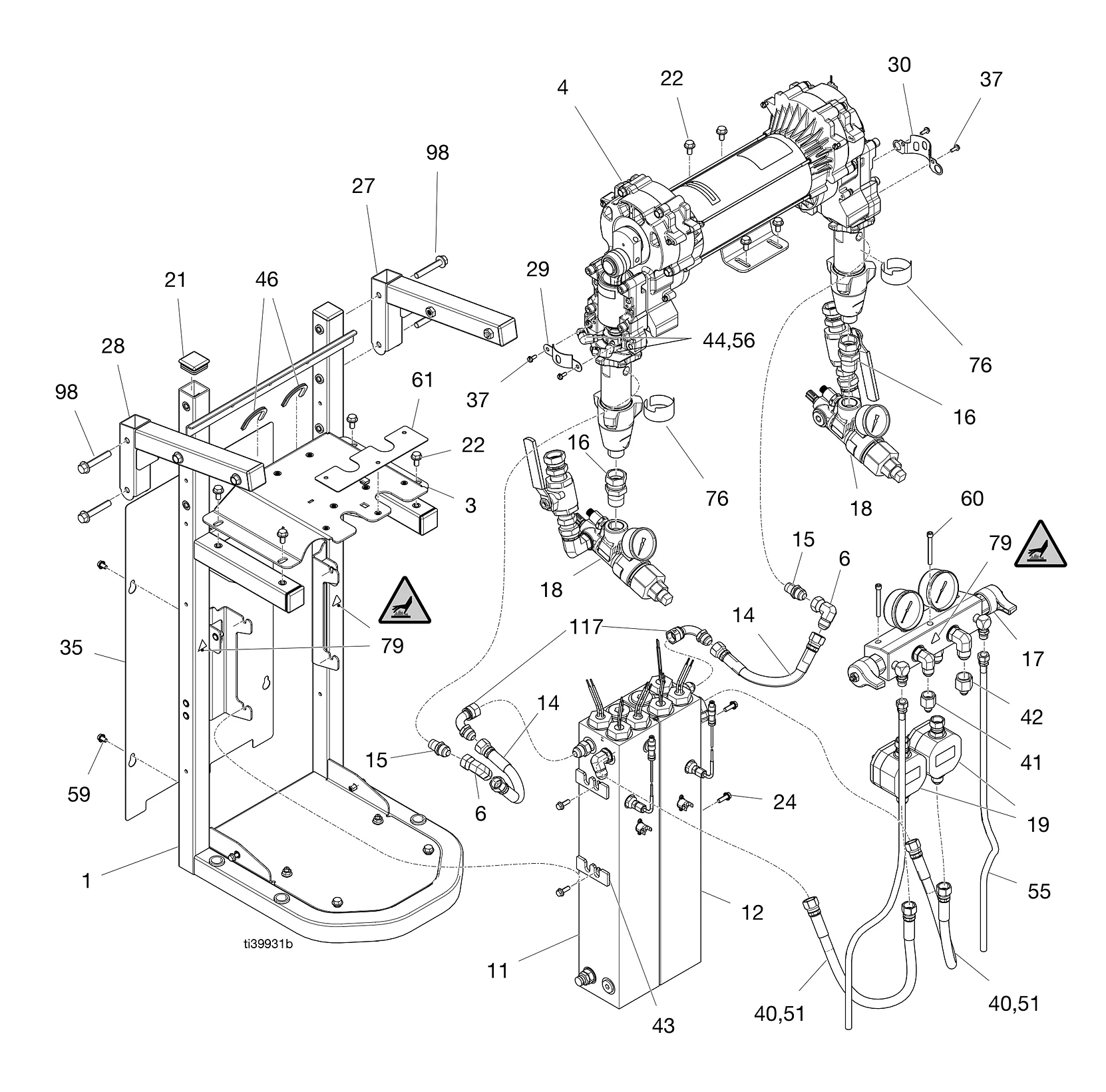 The machine, inside detail drawing
