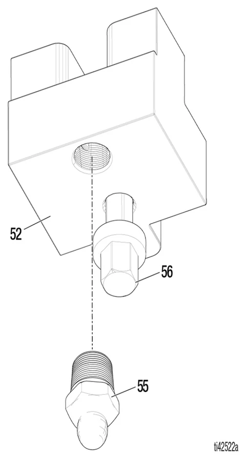 Gun Flush Manifold detail drawing
