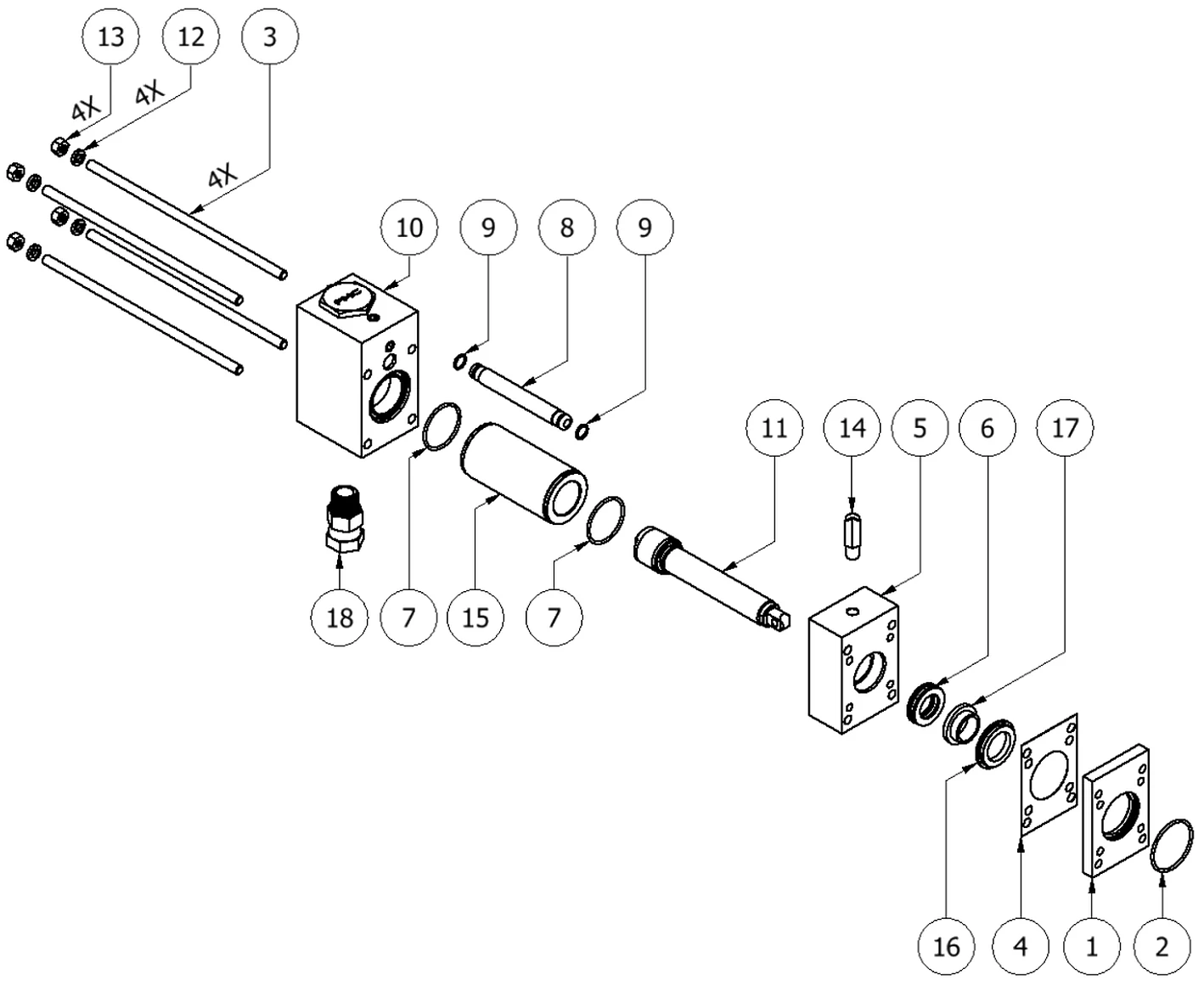 A pump, 80 detail drawing