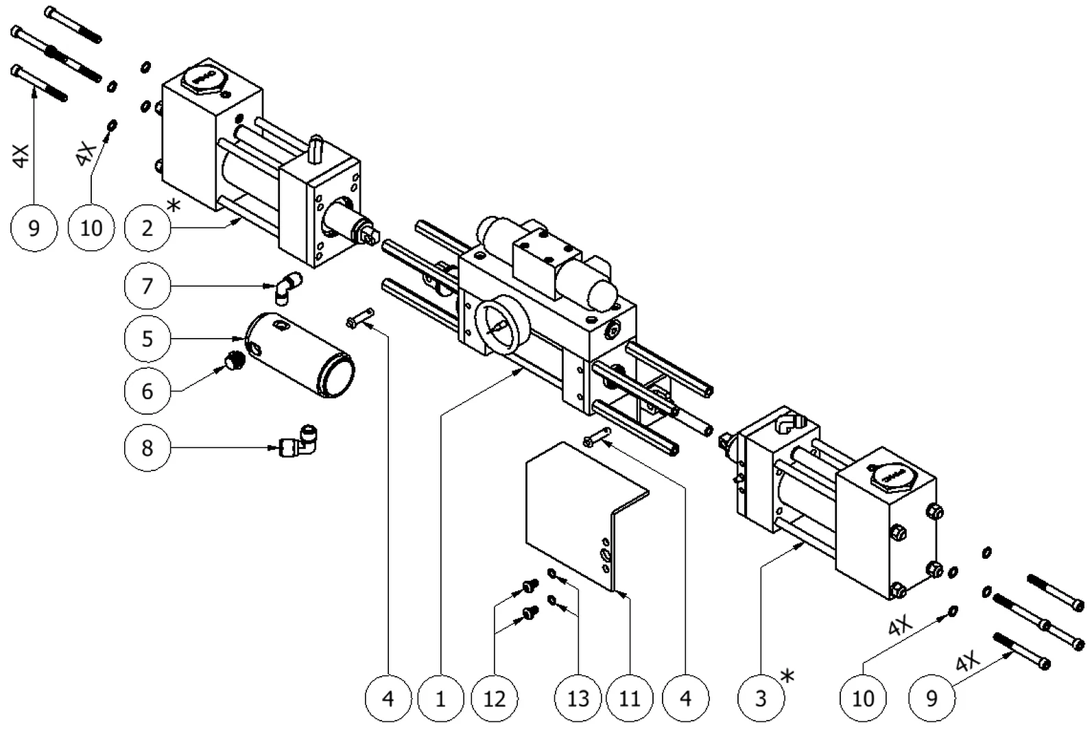 Pumpline detail drawing