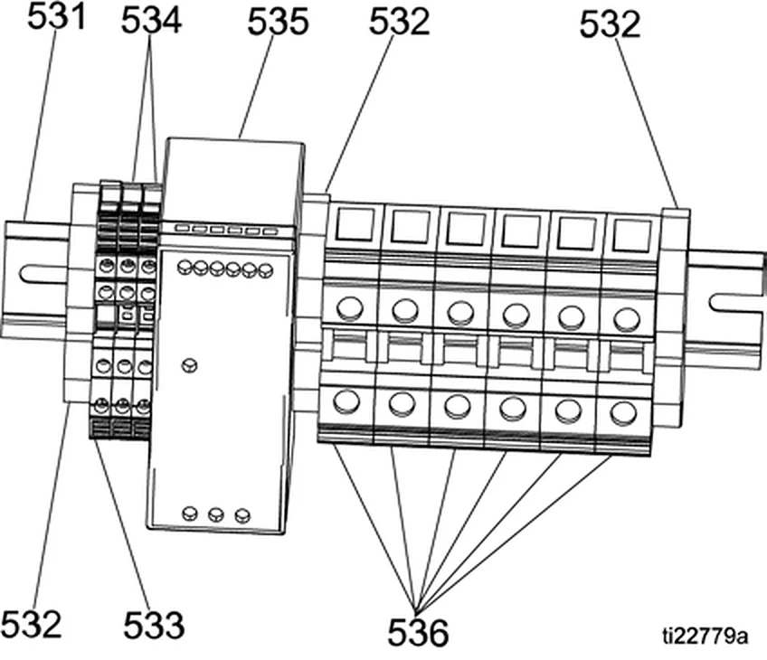 Power supply module detail drawing